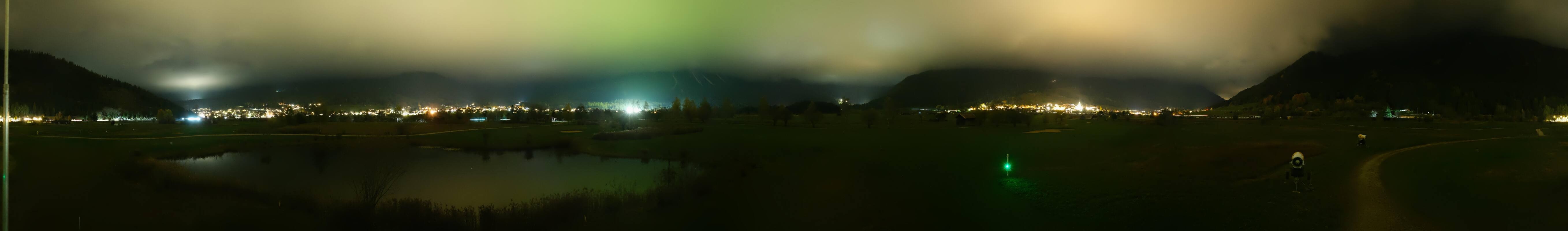 Archived image Webcam Ehrwald-Lermoos: Golf Club Zugspitze