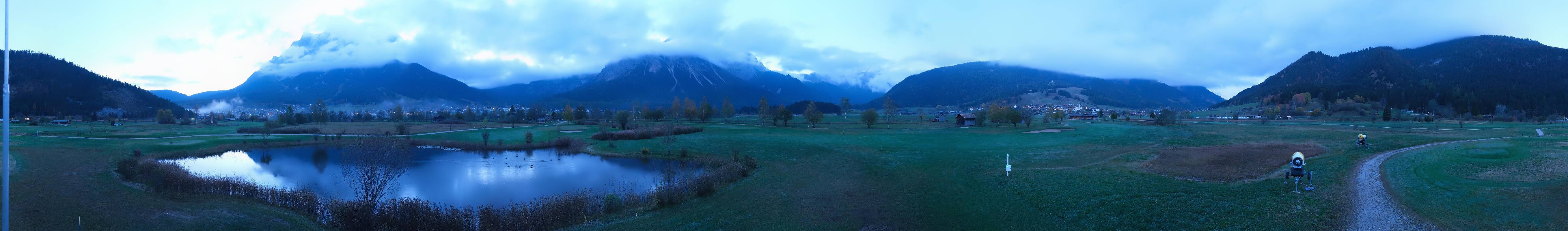 Archiv Foto Webcam Golfclub Zugspitze-Tirol Ehrwald-Lermoos