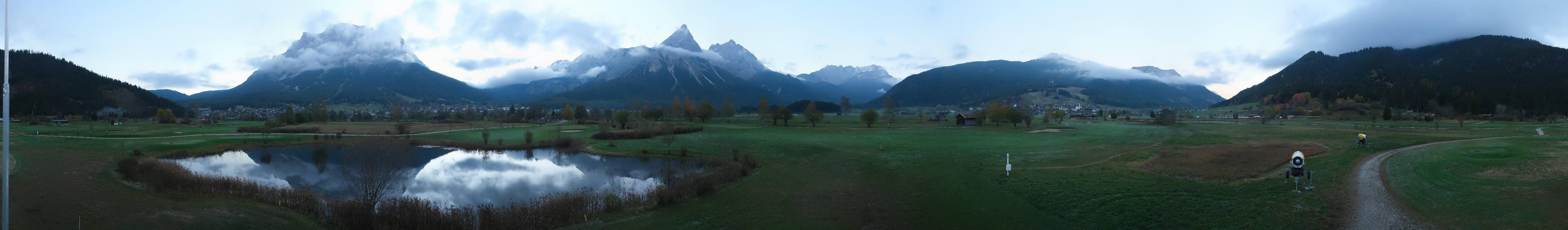 Archiv Foto Webcam Golfclub Zugspitze-Tirol Ehrwald-Lermoos
