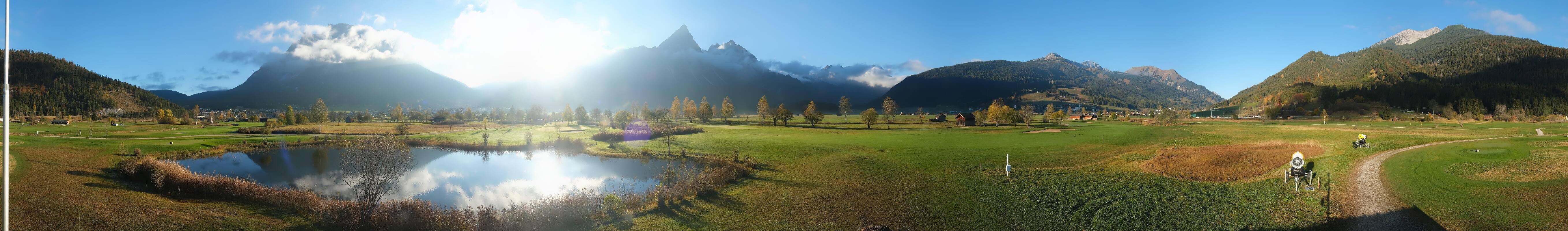 Archiv Foto Webcam Golfclub Zugspitze-Tirol Ehrwald-Lermoos