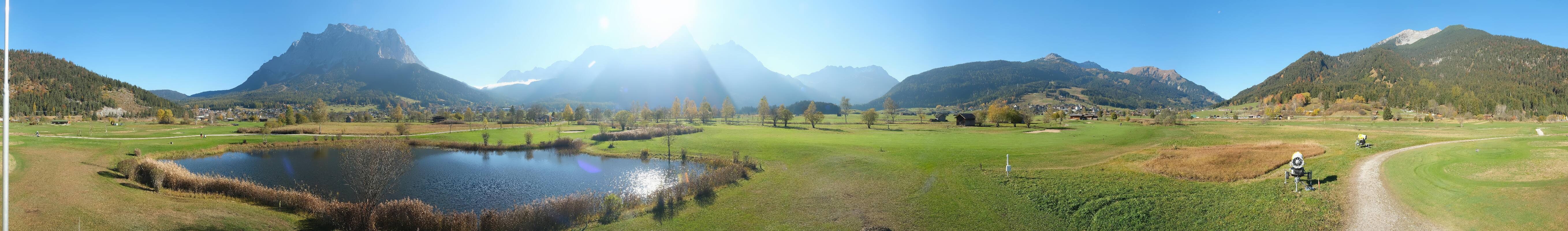 Archiv Foto Webcam Golfclub Zugspitze-Tirol Ehrwald-Lermoos