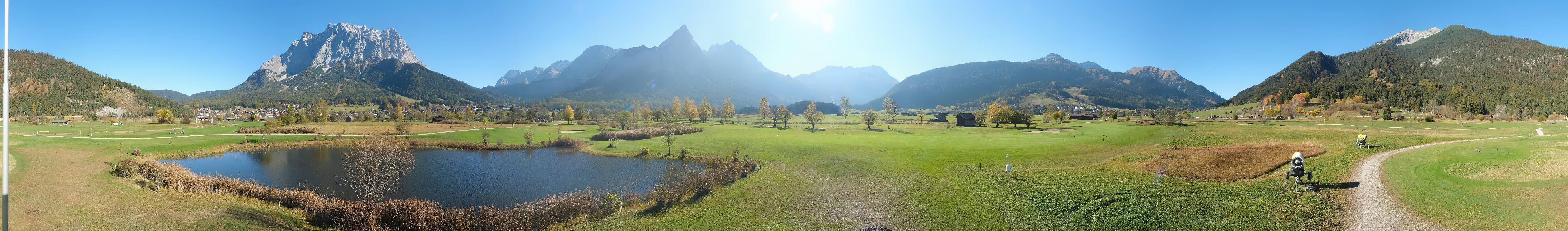 Archiv Foto Webcam Golfclub Zugspitze-Tirol Ehrwald-Lermoos