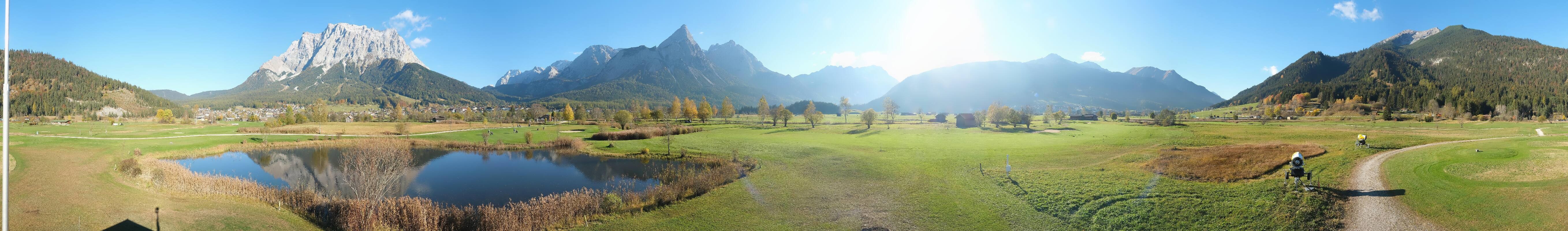 Archiv Foto Webcam Golfclub Zugspitze-Tirol Ehrwald-Lermoos