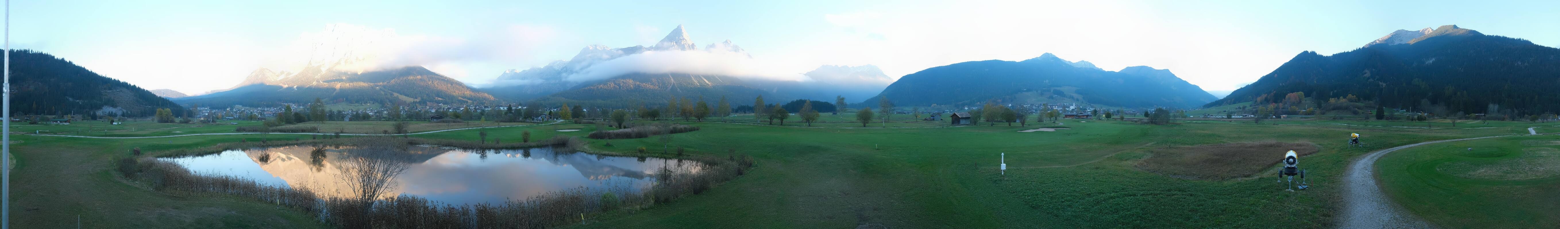 Archiv Foto Webcam Golfclub Zugspitze-Tirol Ehrwald-Lermoos
