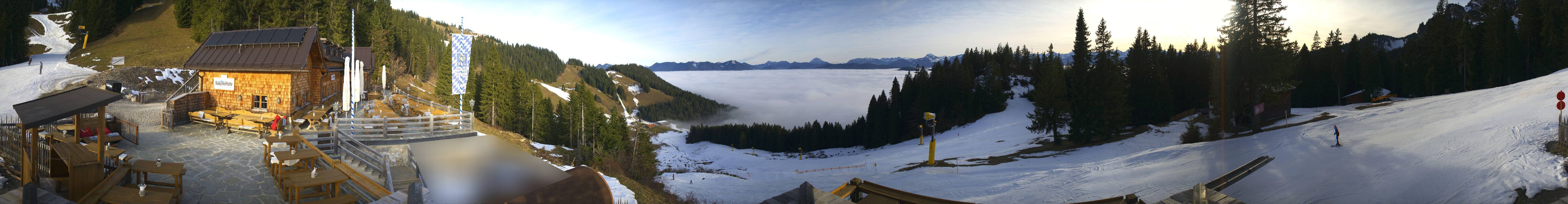 Archiv Foto Webcam Lenggries: BayernHütte am Brauneck