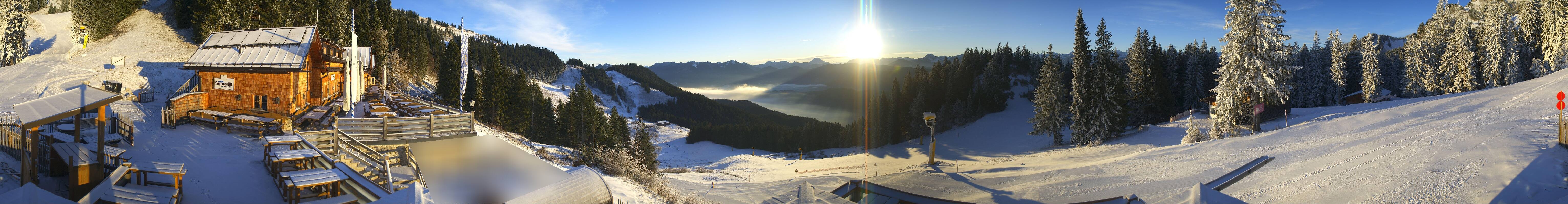 Archiv Foto Webcam Lenggries: BayernHütte am Brauneck