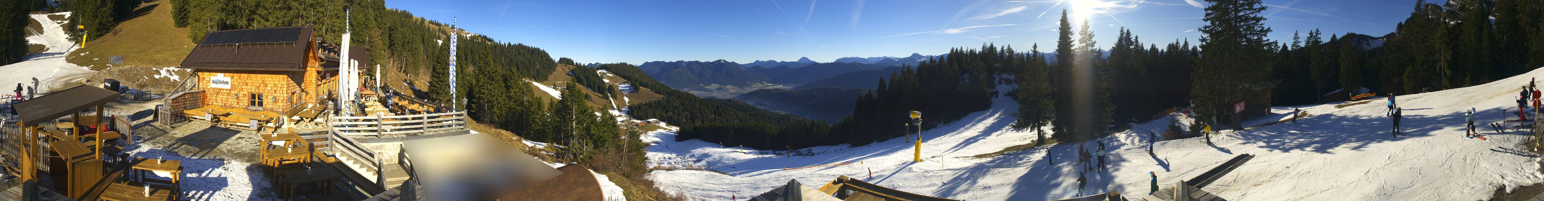 Archiv Foto Webcam Lenggries: BayernHütte am Brauneck