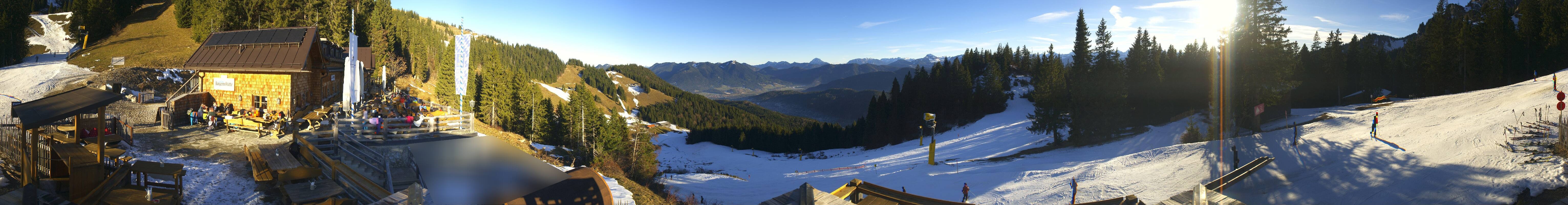 Archiv Foto Webcam Lenggries: BayernHütte am Brauneck