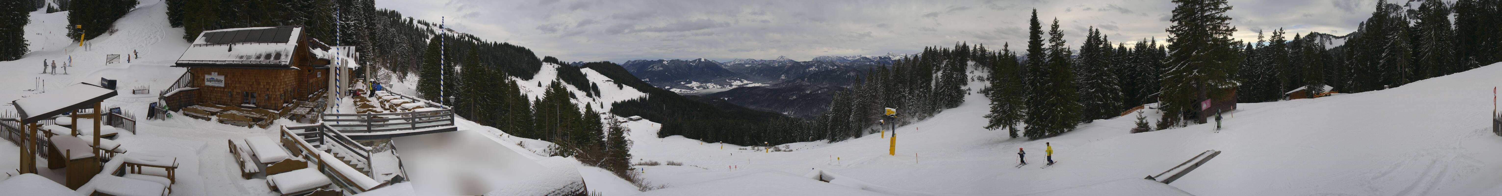 Archiv Foto Webcam Lenggries: BayernHütte am Brauneck