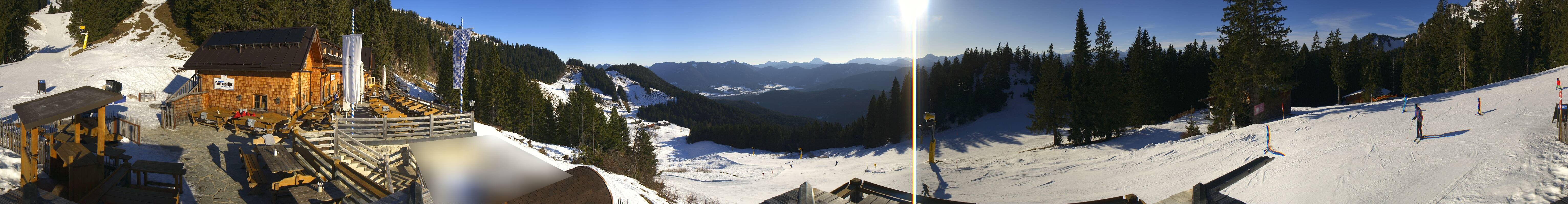 Archiv Foto Webcam Lenggries: BayernHütte am Brauneck