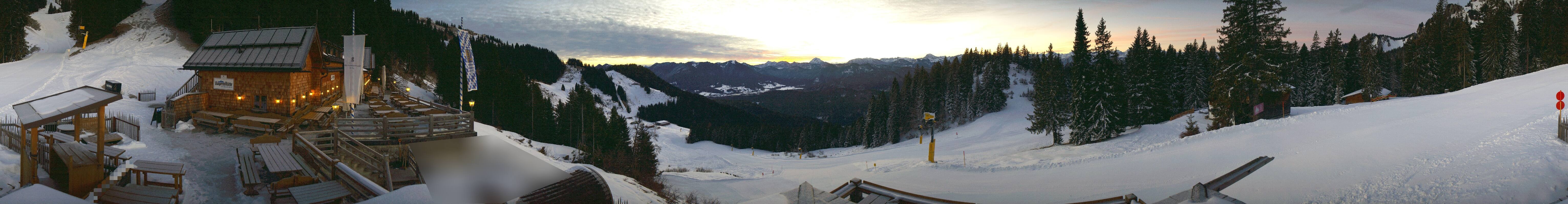 Archiv Foto Webcam Lenggries: BayernHütte am Brauneck