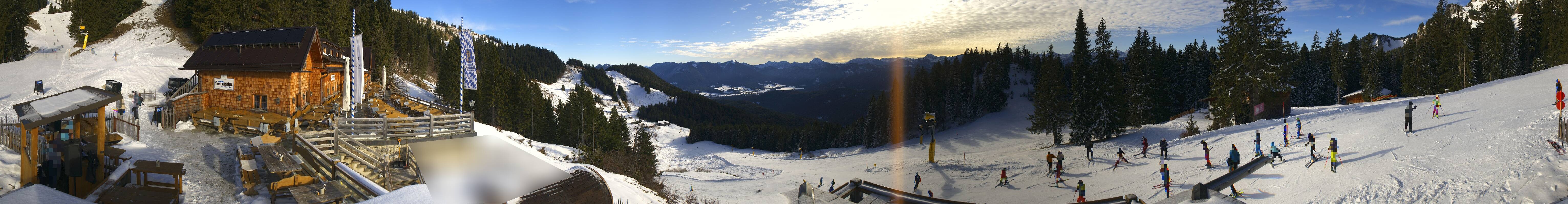Archiv Foto Webcam Lenggries: BayernHütte am Brauneck