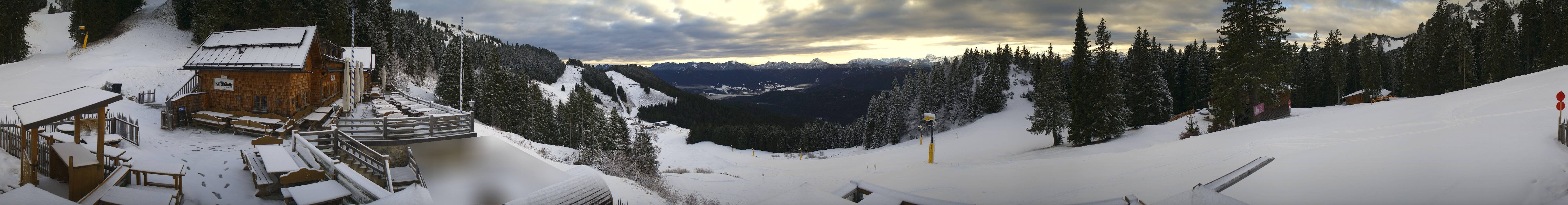 Archiv Foto Webcam Lenggries: BayernHütte am Brauneck
