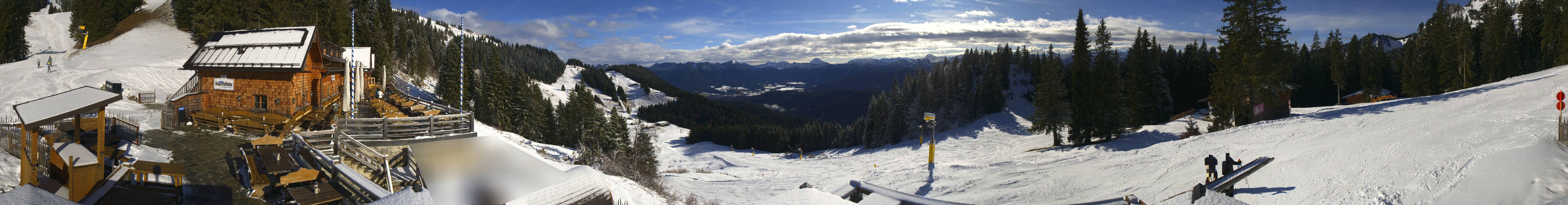 Archiv Foto Webcam Lenggries: BayernHütte am Brauneck