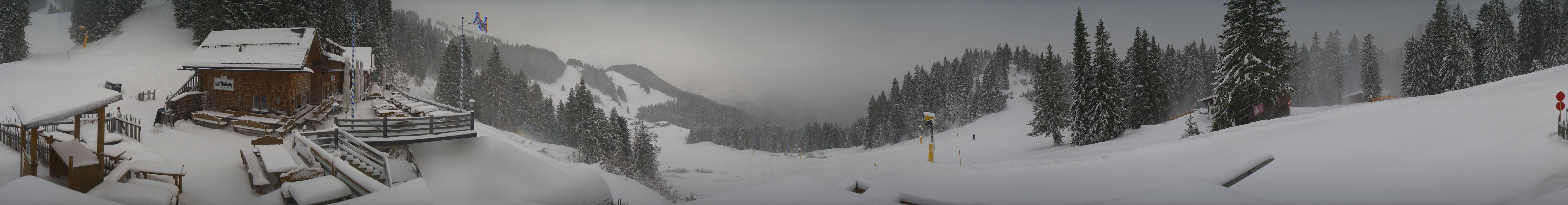 Archiv Foto Webcam Lenggries: BayernHütte am Brauneck