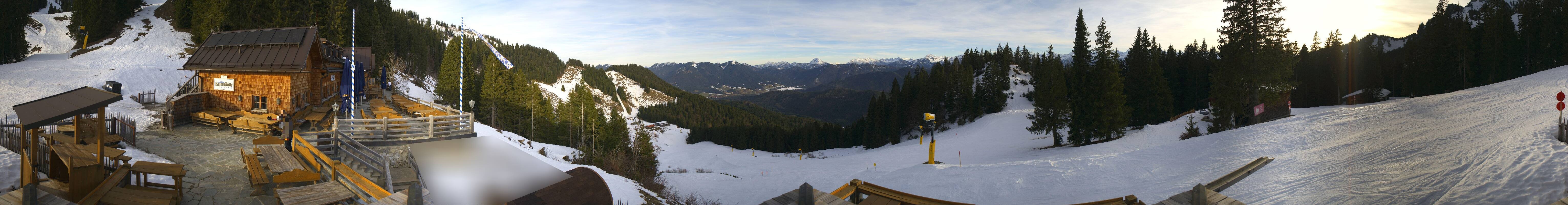 Archiv Foto Webcam Lenggries: BayernHütte am Brauneck