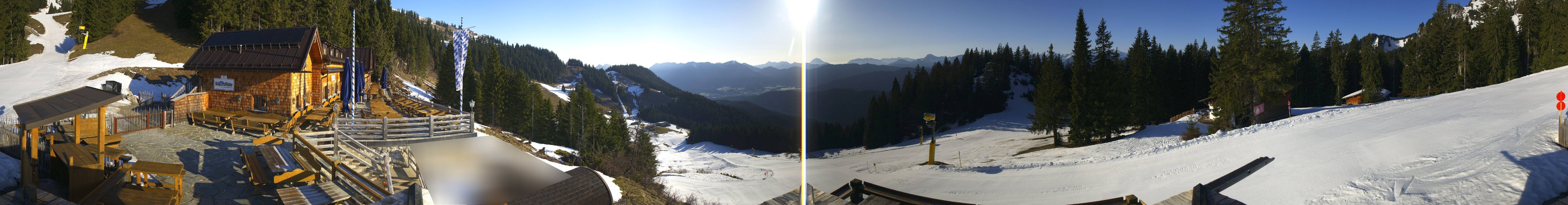 Archiv Foto Webcam Lenggries: BayernHütte am Brauneck