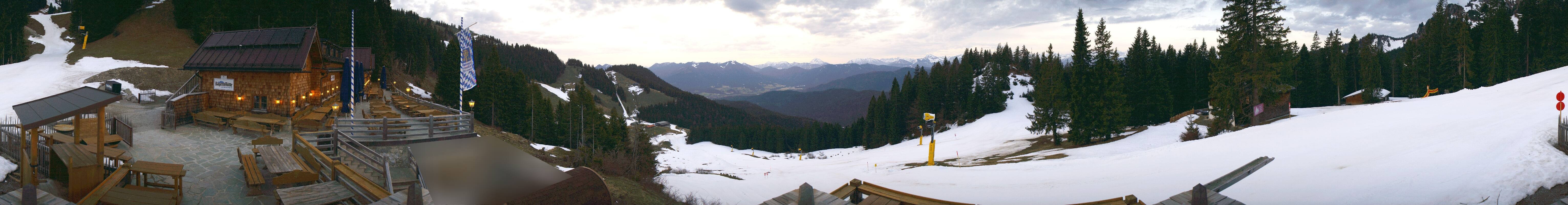 Archiv Foto Webcam Lenggries: BayernHütte am Brauneck