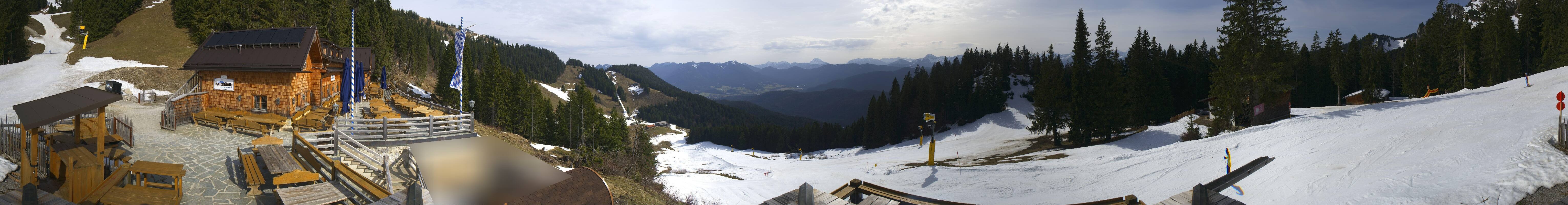 Archiv Foto Webcam Lenggries: BayernHütte am Brauneck