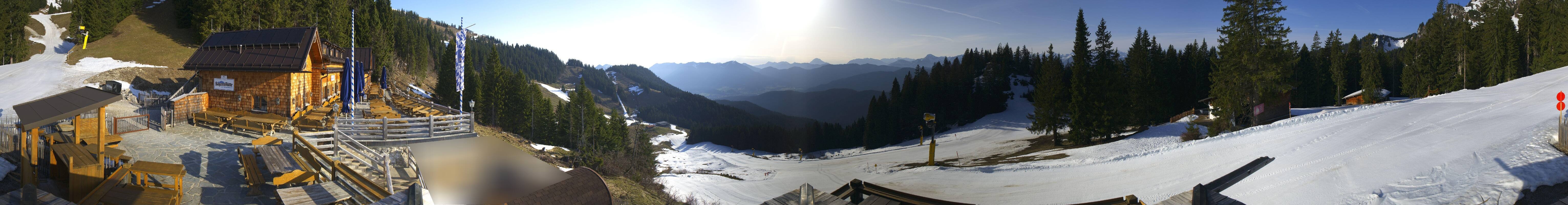 Archiv Foto Webcam Lenggries: BayernHütte am Brauneck