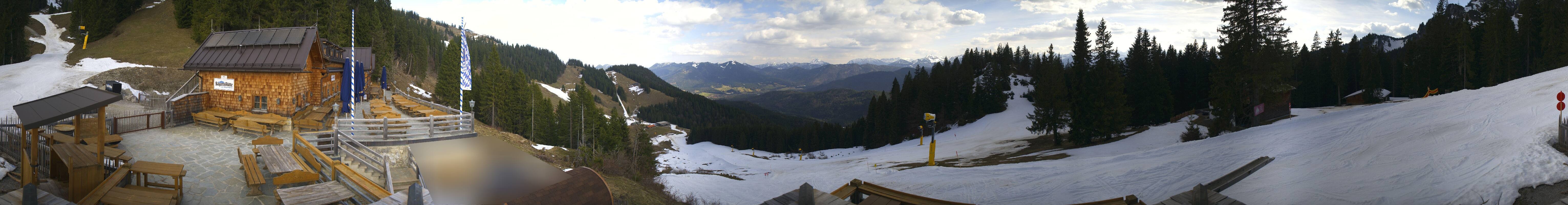 Archiv Foto Webcam Lenggries: BayernHütte am Brauneck