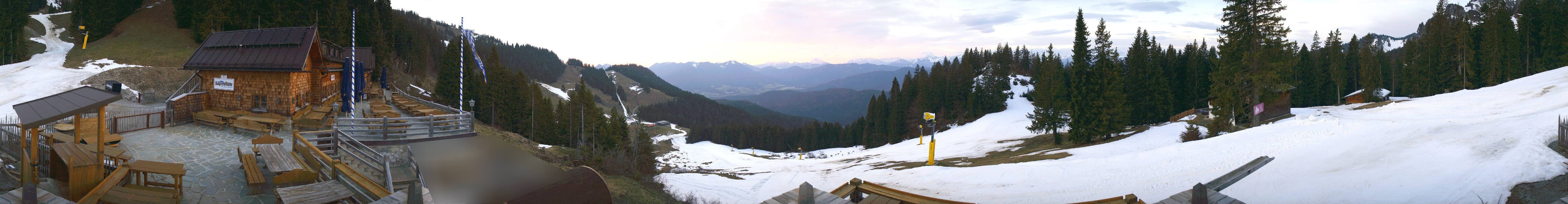 Archiv Foto Webcam Lenggries: BayernHütte am Brauneck