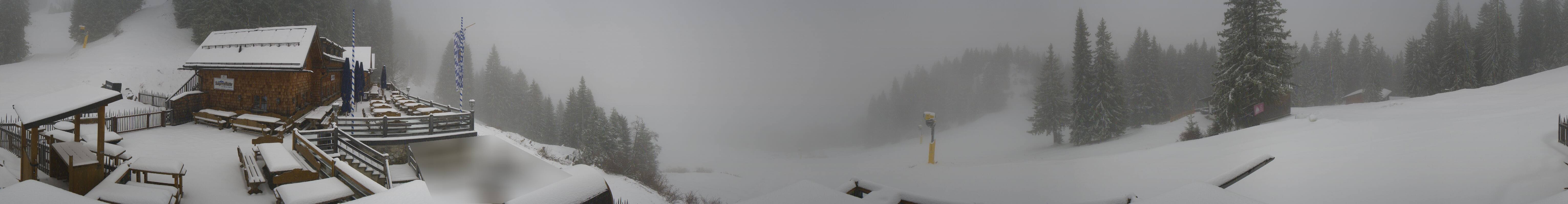 Archiv Foto Webcam Lenggries: BayernHütte am Brauneck