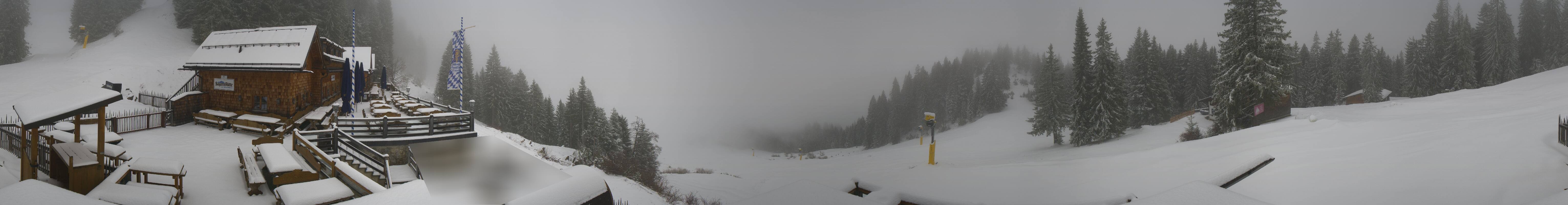 Archiv Foto Webcam Lenggries: BayernHütte am Brauneck