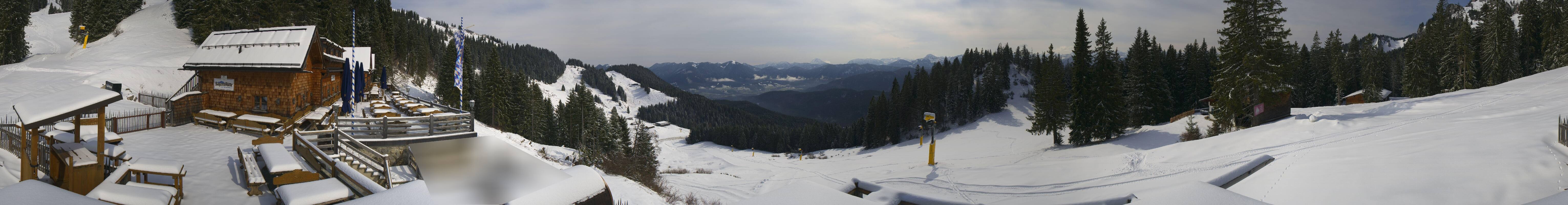 Archiv Foto Webcam Lenggries: BayernHütte am Brauneck