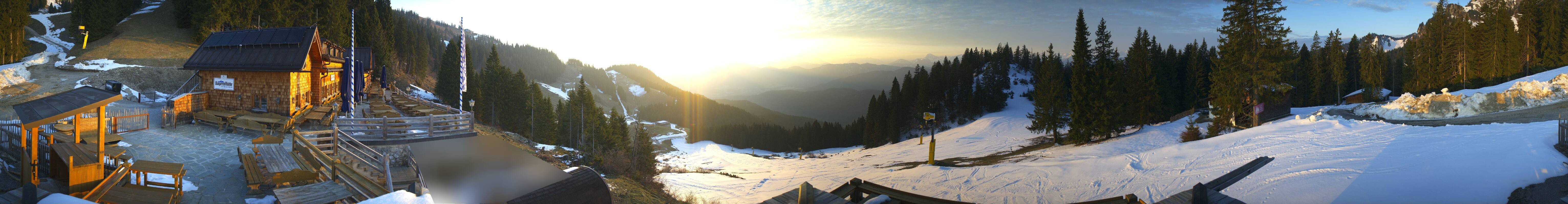 Archiv Foto Webcam Lenggries: BayernHütte am Brauneck