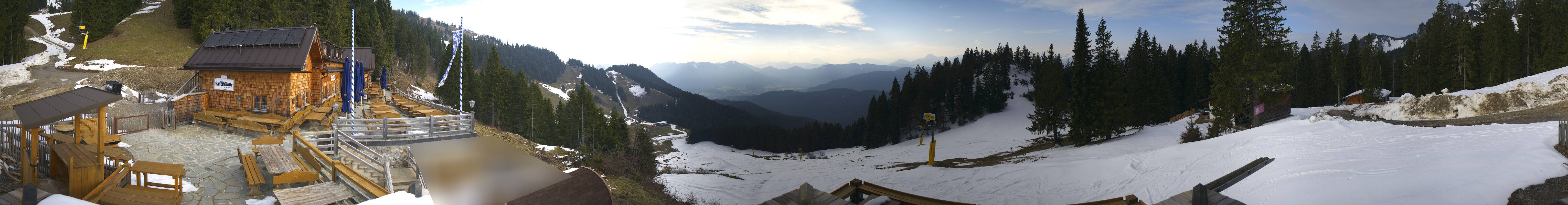 Archiv Foto Webcam Lenggries: BayernHütte am Brauneck