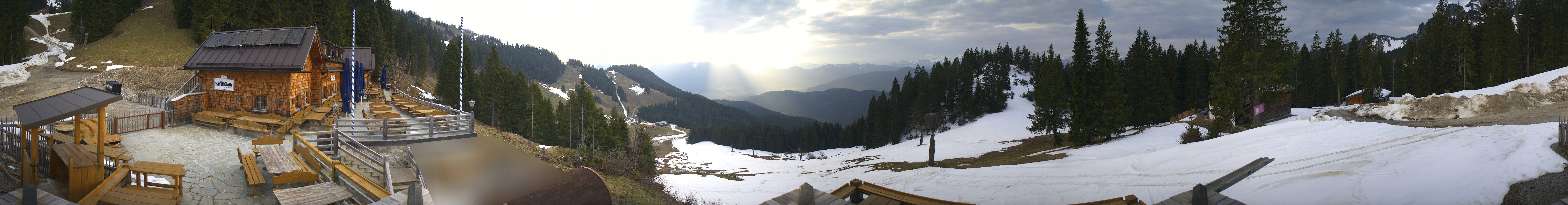 Archiv Foto Webcam Lenggries: BayernHütte am Brauneck