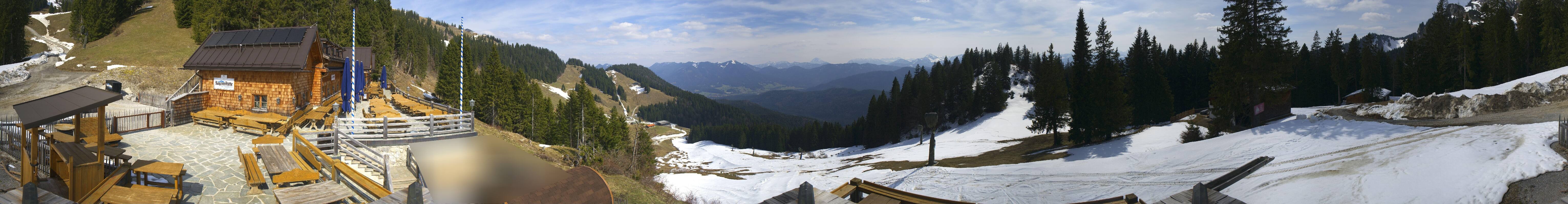 Archiv Foto Webcam Lenggries: BayernHütte am Brauneck