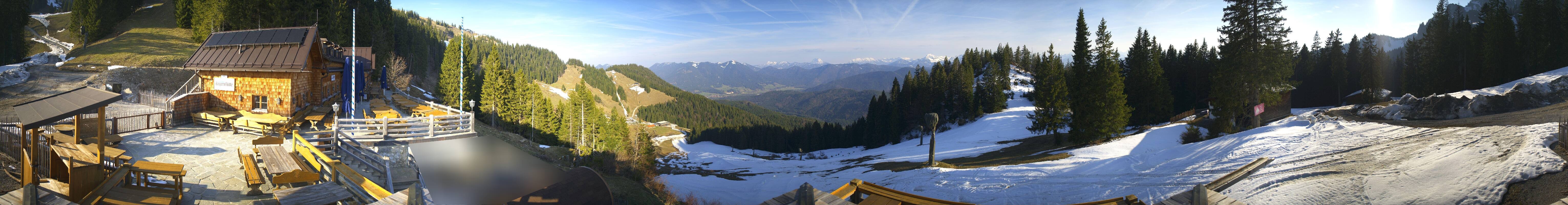 Archiv Foto Webcam Lenggries: BayernHütte am Brauneck
