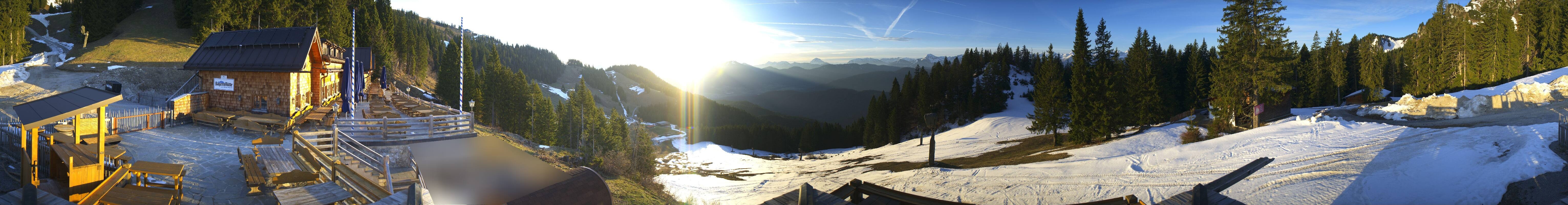Archiv Foto Webcam Lenggries: BayernHütte am Brauneck