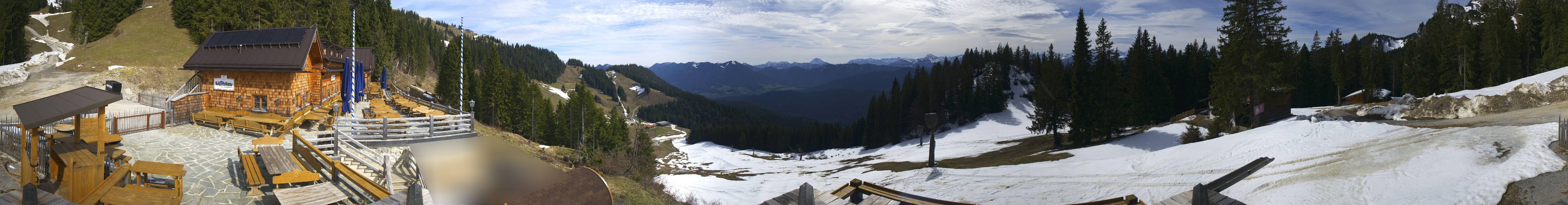 Archiv Foto Webcam Lenggries: BayernHütte am Brauneck