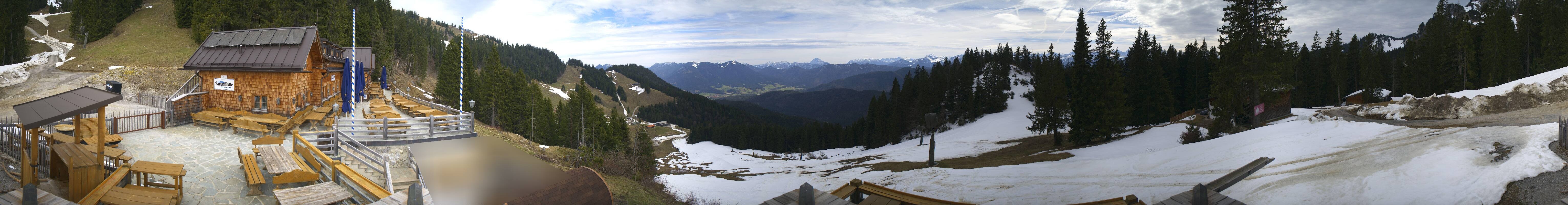 Archiv Foto Webcam Lenggries: BayernHütte am Brauneck