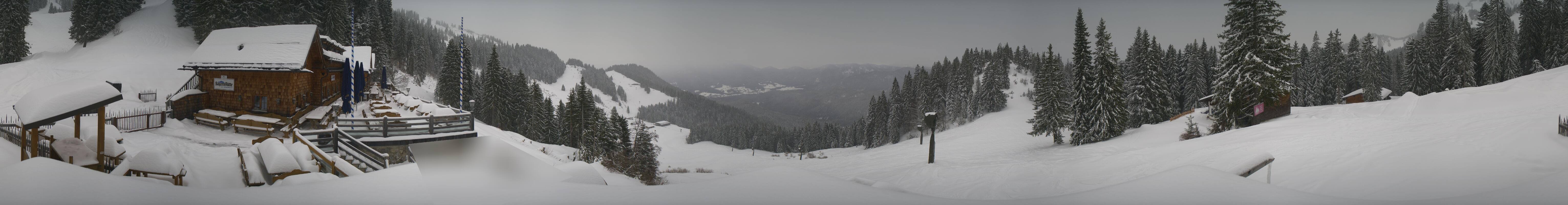 Archiv Foto Webcam Lenggries: BayernHütte am Brauneck