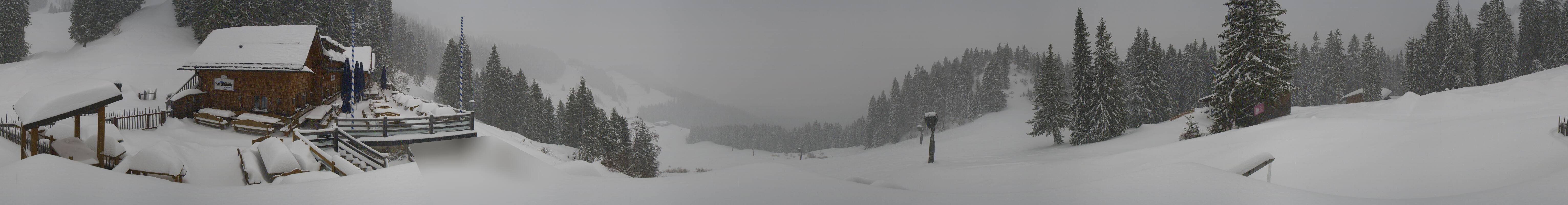 Archived image Webcam Lenggries-Brauneck: Bayern Hütte