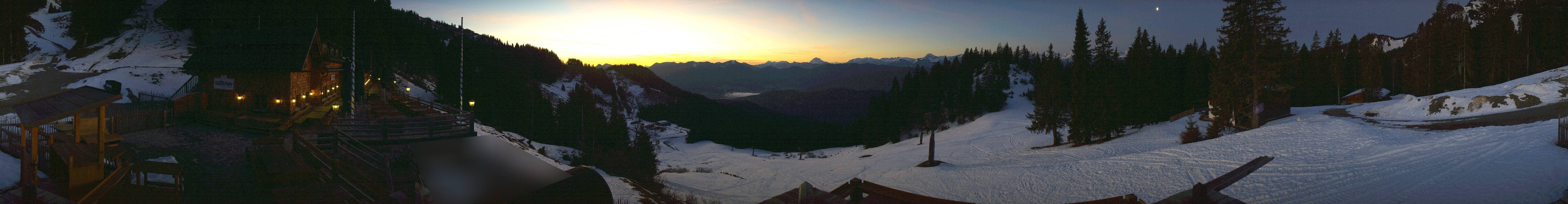 Archiv Foto Webcam Lenggries: BayernHütte am Brauneck