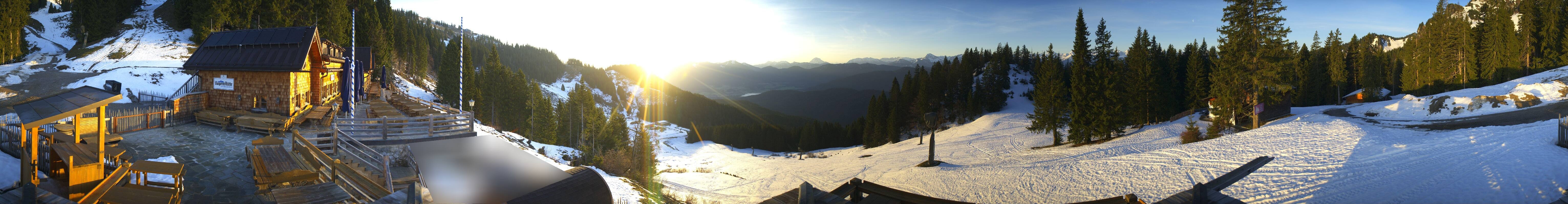Archiv Foto Webcam Lenggries: BayernHütte am Brauneck