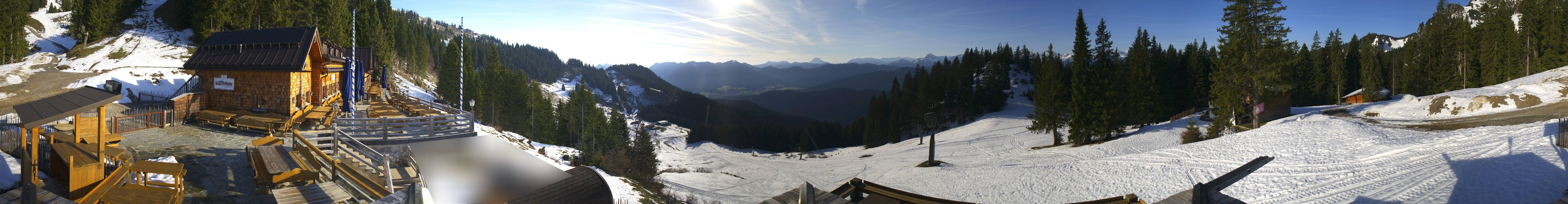 Archiv Foto Webcam Lenggries: BayernHütte am Brauneck
