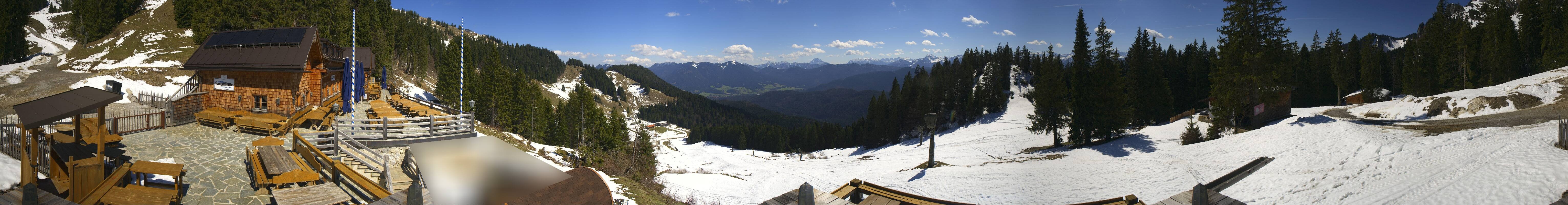 Archiv Foto Webcam Lenggries: BayernHütte am Brauneck