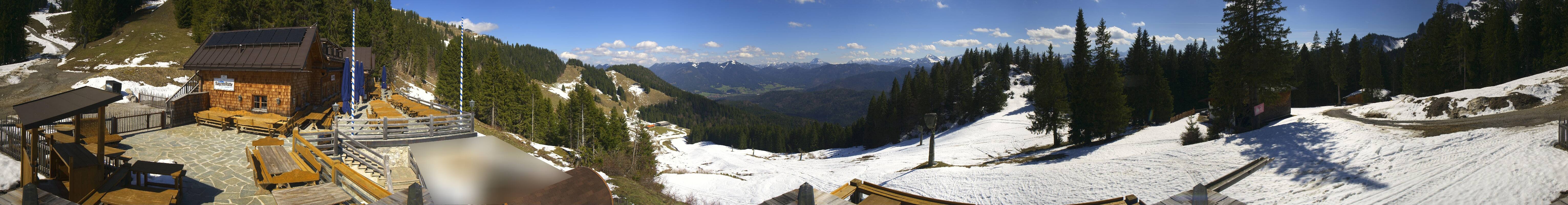 Archiv Foto Webcam Lenggries: BayernHütte am Brauneck