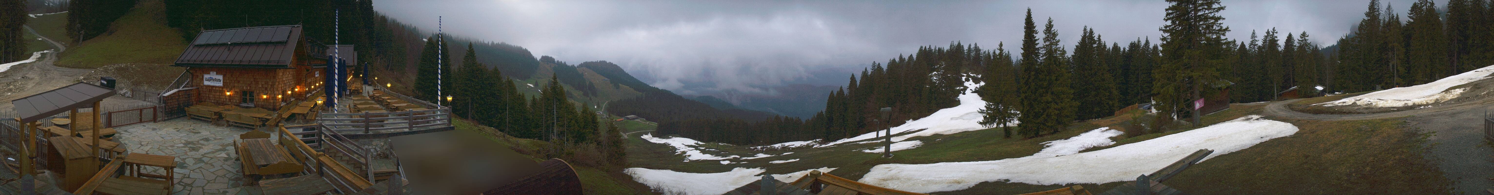 Archiv Foto Webcam Lenggries: BayernHütte am Brauneck