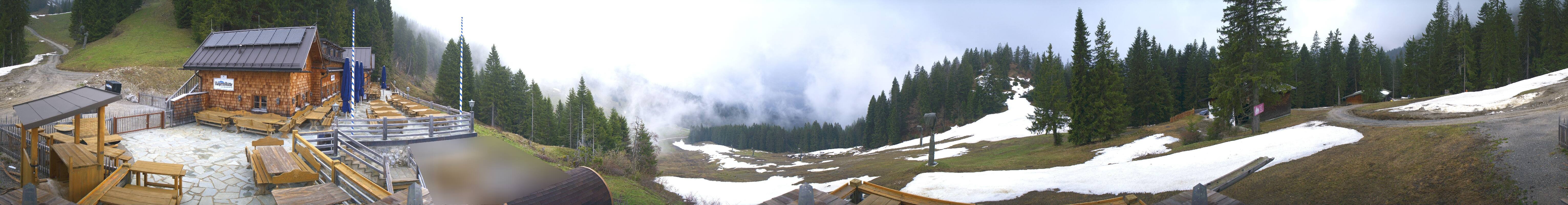 Archiv Foto Webcam Lenggries: BayernHütte am Brauneck