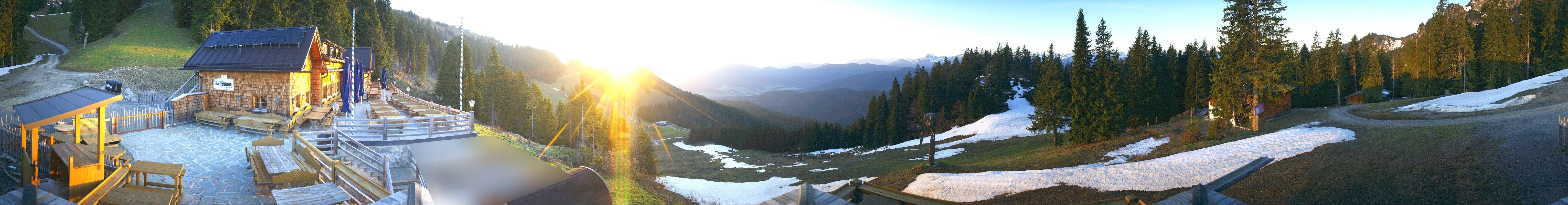 Archiv Foto Webcam Lenggries: BayernHütte am Brauneck