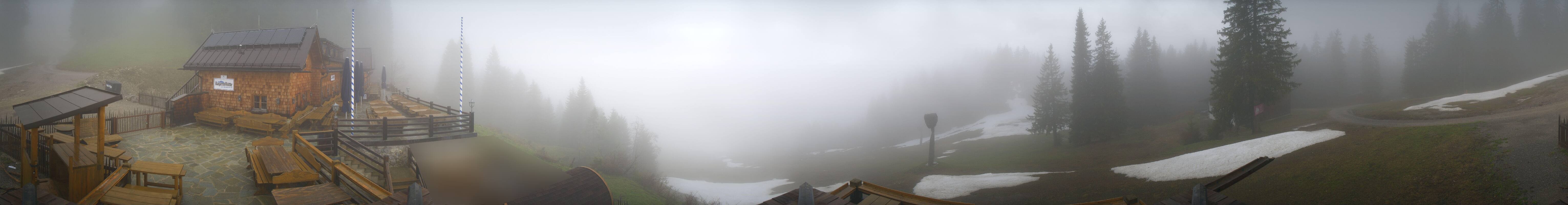 Archiv Foto Webcam Lenggries: BayernHütte am Brauneck