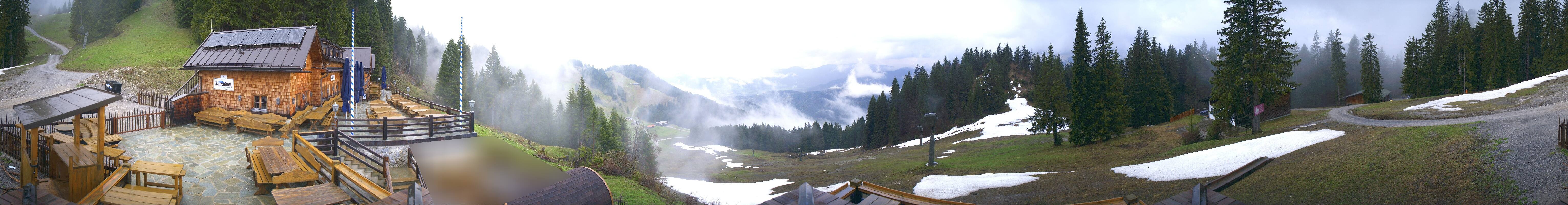 Archiv Foto Webcam Lenggries: BayernHütte am Brauneck