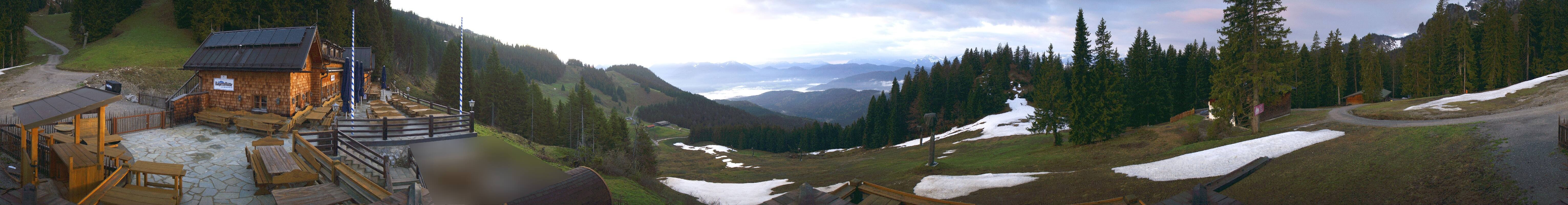 Archiv Foto Webcam Lenggries: BayernHütte am Brauneck
